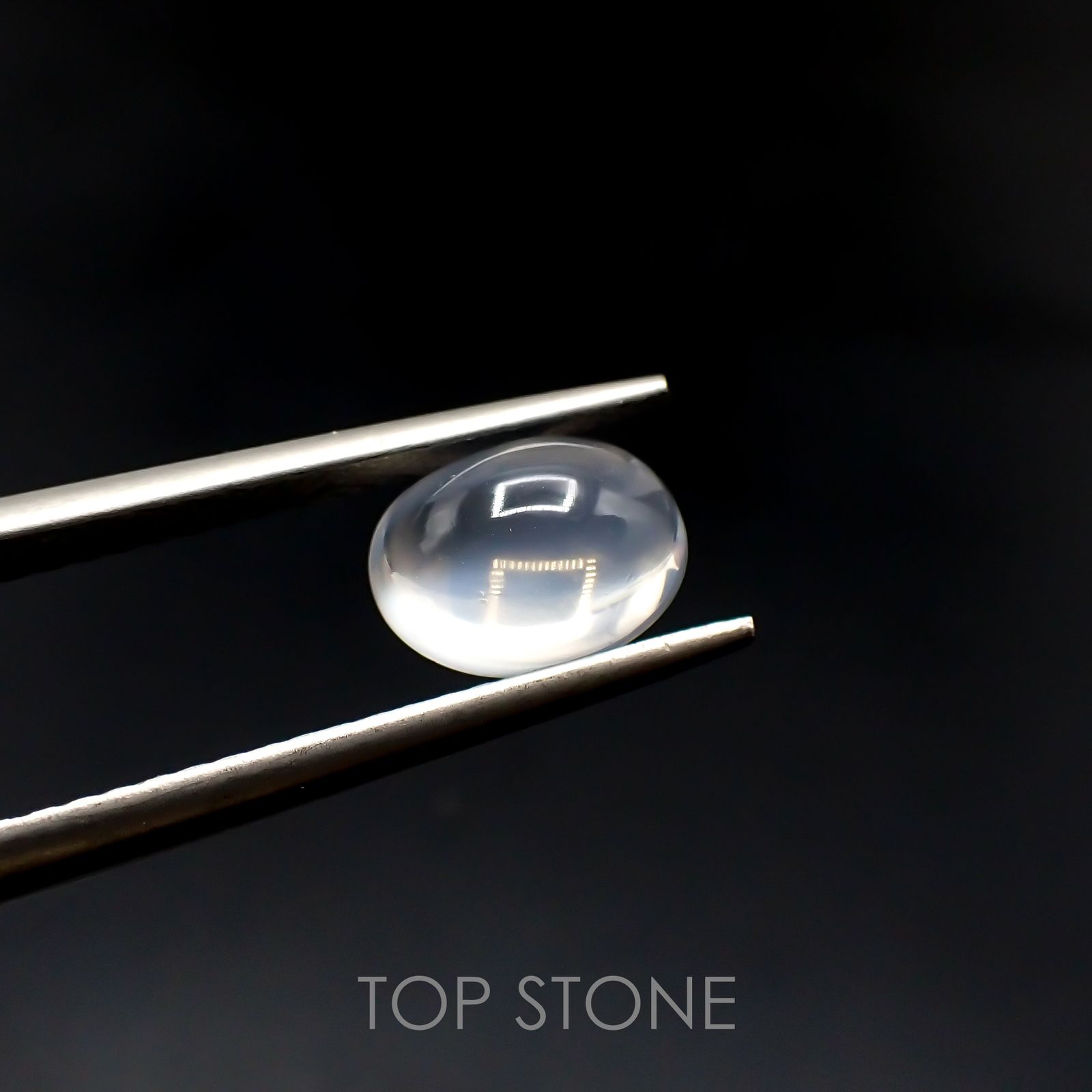 ムーンストーン(宝石名ムーンストーン) インド/スリランカ産 1.23ct 識別済[210611345]8×6.2mm前後