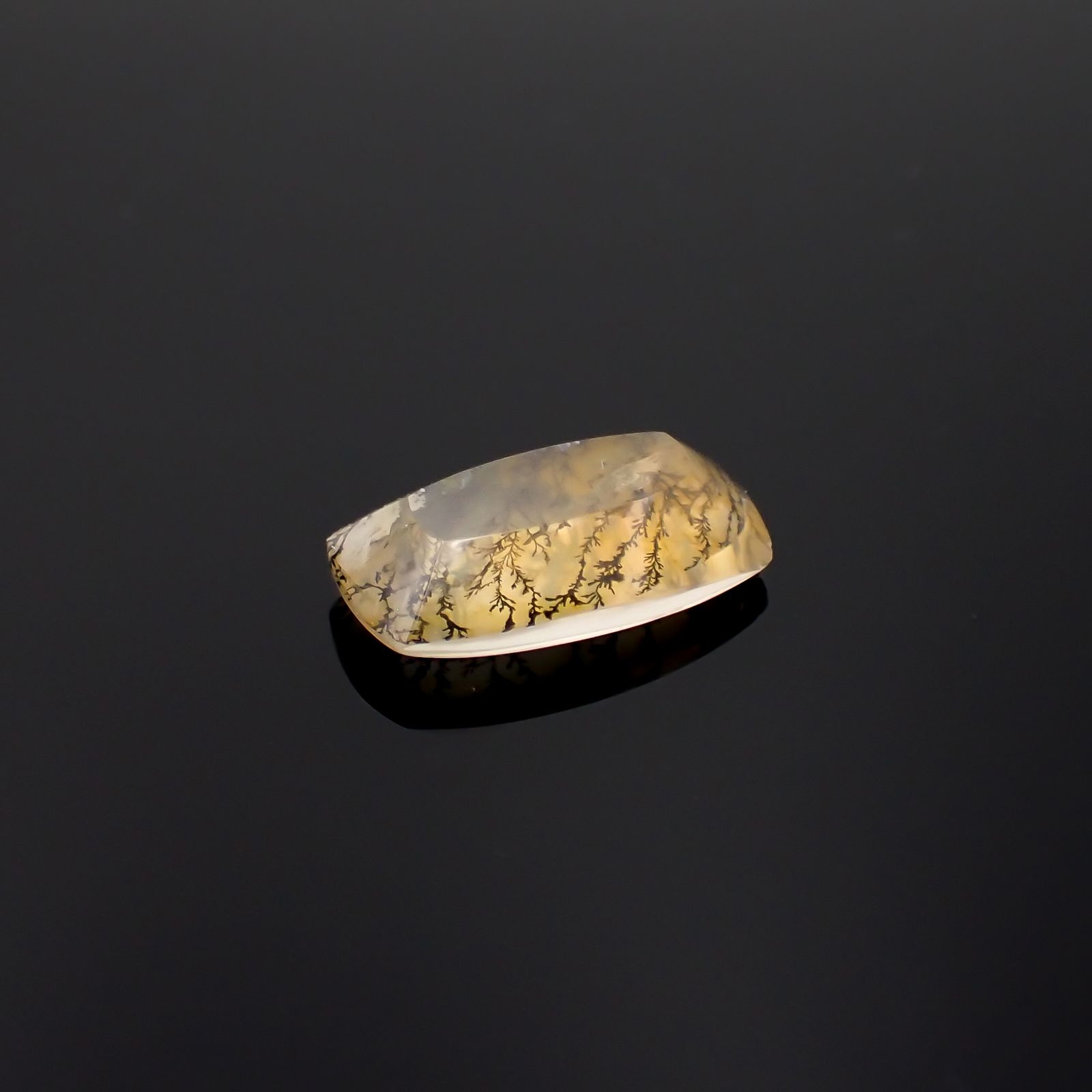デンドリチッククォーツ ブラジル産 8.19ct[230321080]18.6x10.9mm前後