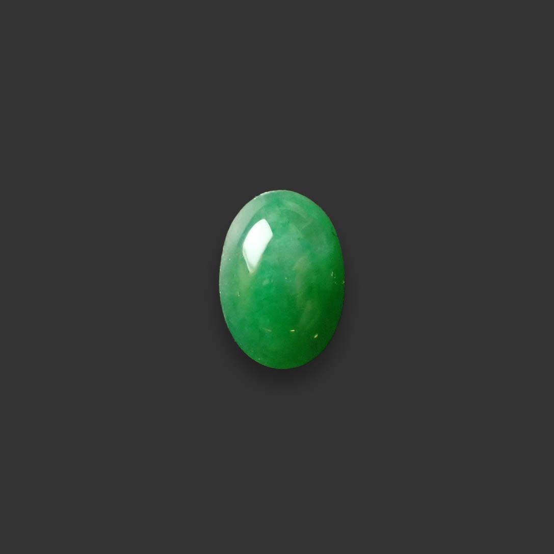 翡翠 ビルマ産 0.82ct [250430301]7.6x5.2mm前後