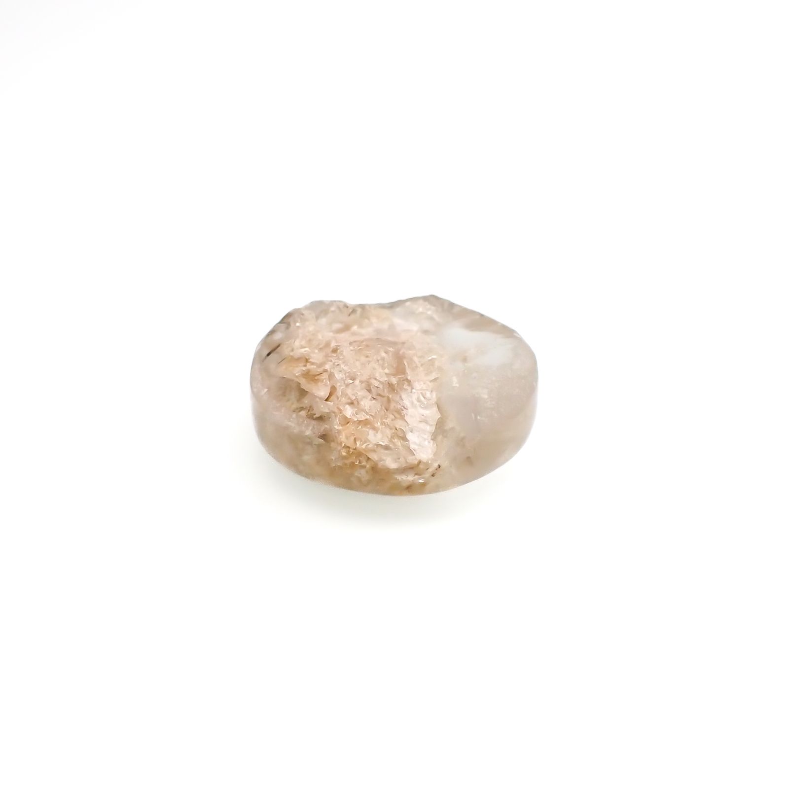ホワイトガーデンクォーツ ブラジル産 36.00ct[230722649]22.9x22mm前後