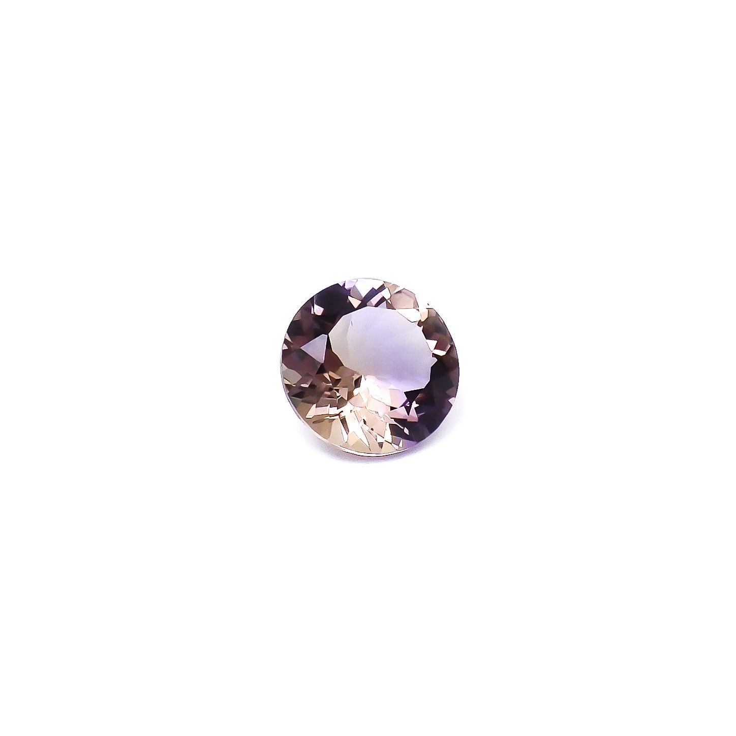 アメトリン ブラジル/ボリビア産 5.29ct / 12.1x12.1mm前後 [260632315]