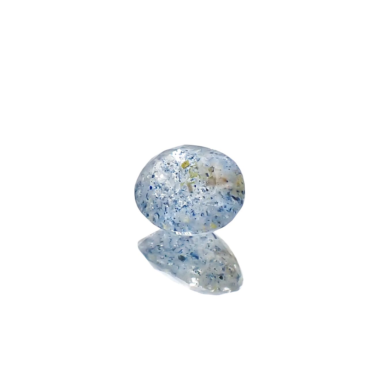 ラズライトインクォーツ アフガニスタン産 1.16ct[240125850]7.8x6.3mm前後