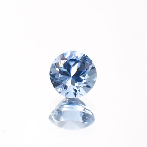 サンタマリアアクアマリン(宝石名アクアマリン)ブラジル産 0.18ct 識別済[230421848]3.5x3.5mm前後