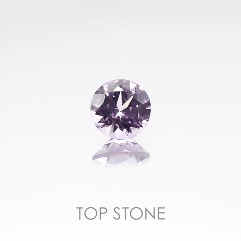 ラベンダースピネル(宝石名スピネル) スリランカ産 0.29ct 識別済[20106659]4×4mm前後