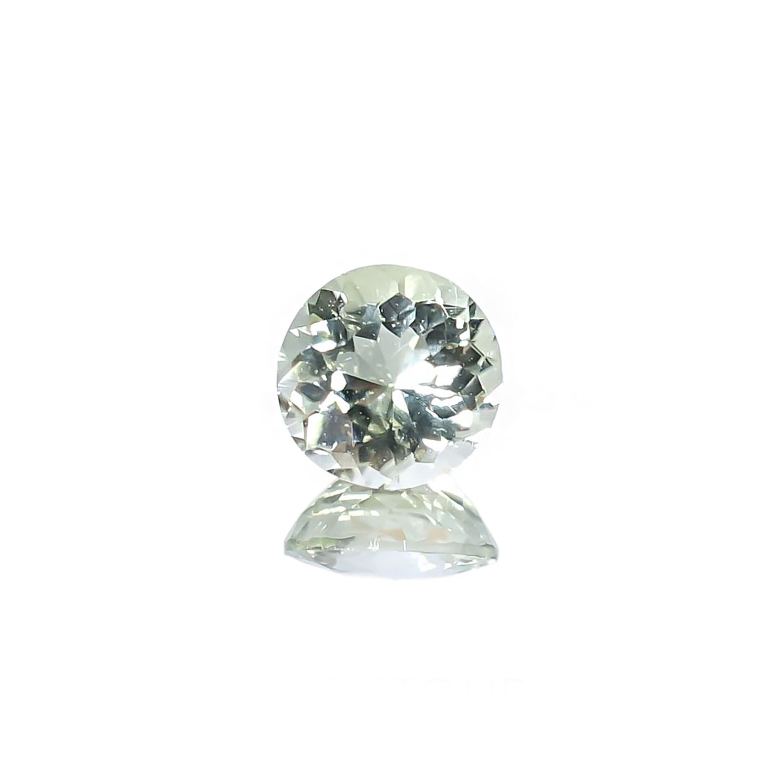 モンテブラサイト(宝石名モンテブラサイト)マダガスカル産 識別済 0.55ct / 5.3x5.2mm前後 [220817424]