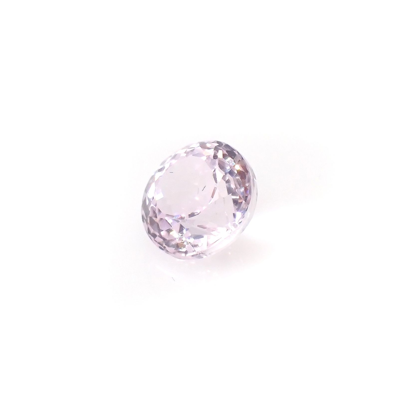 クンツァイト アフガニスタン産 2.67ct[240125357]8.2x8.1mm前後