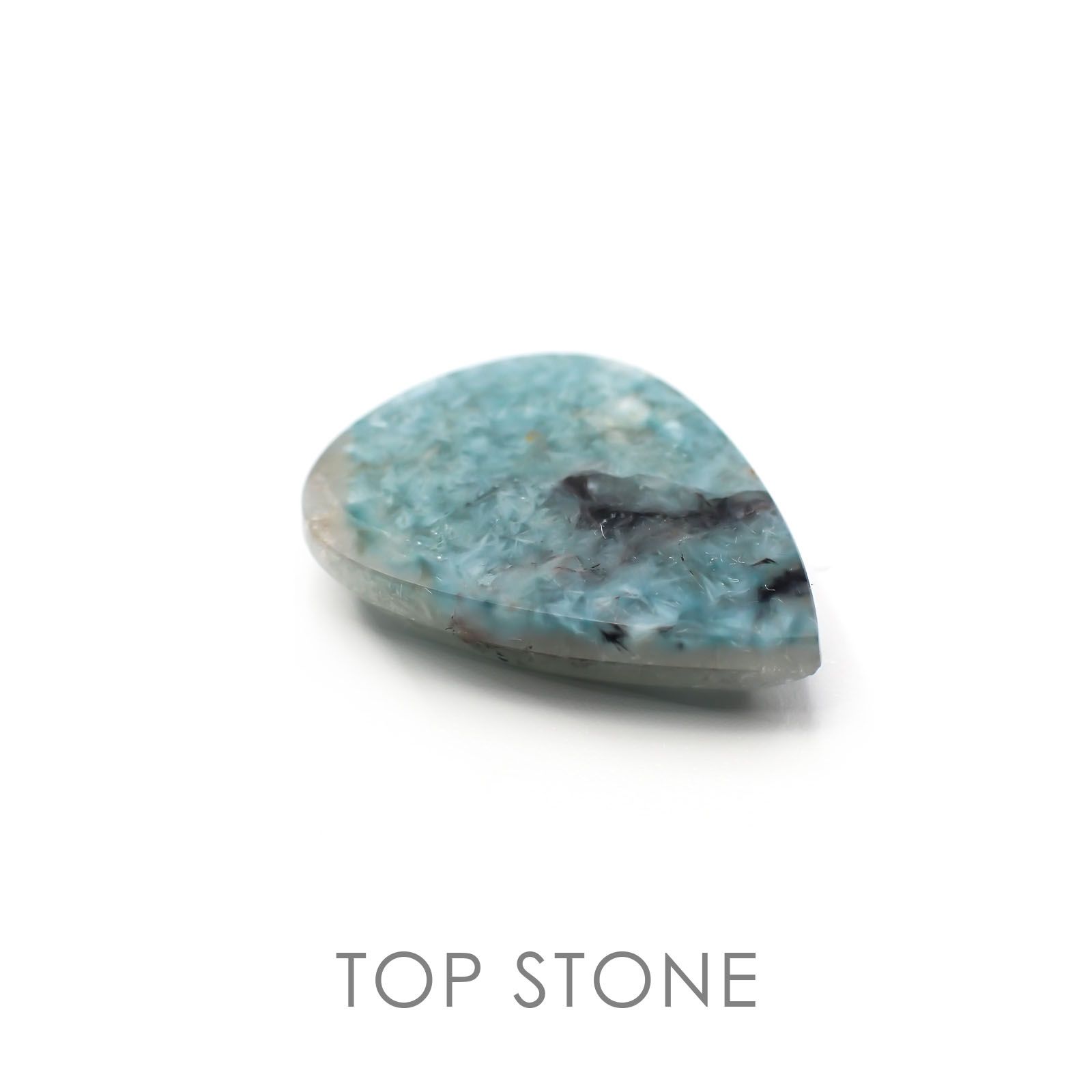 パライバクォーツ(宝石名ギラライト イン クォーツ) ブラジル産 17.89ct 識別済[210310293]23.9×18.4mm前後