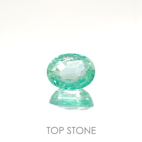 パステルカラーエメラルド コロンビア産 0.33ct[220817228]5x3.8mm前後