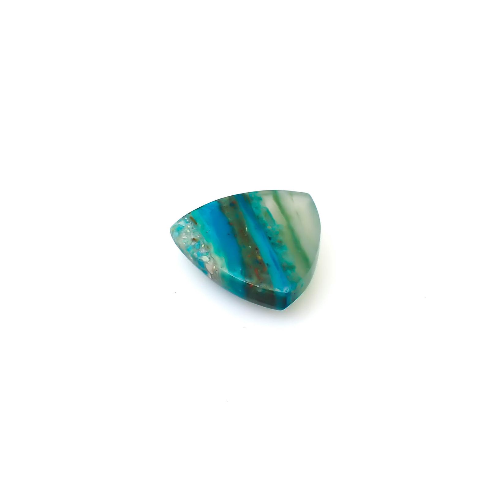 ブルーオパール ペルー産 3.23ct [250430262]11.7x12mm前後