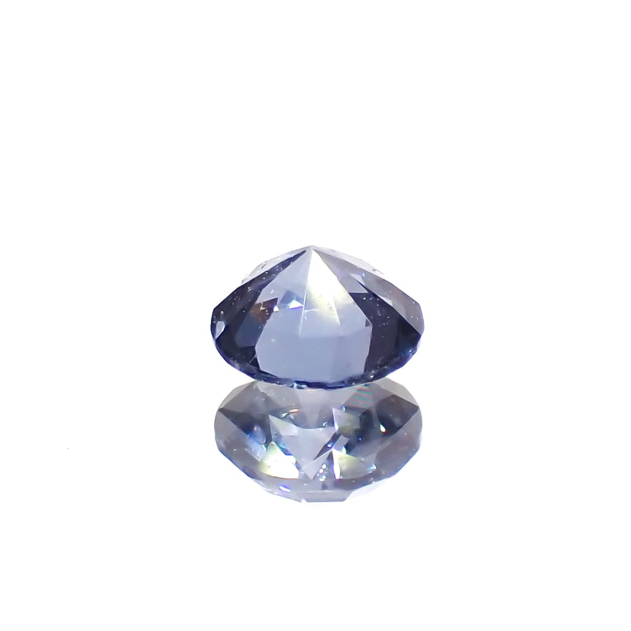 グレイッシュブルースピネル(宝石名スピネル)ビルマ/マダガスカル産 0.30ct[230722675]4.1x4mm前後