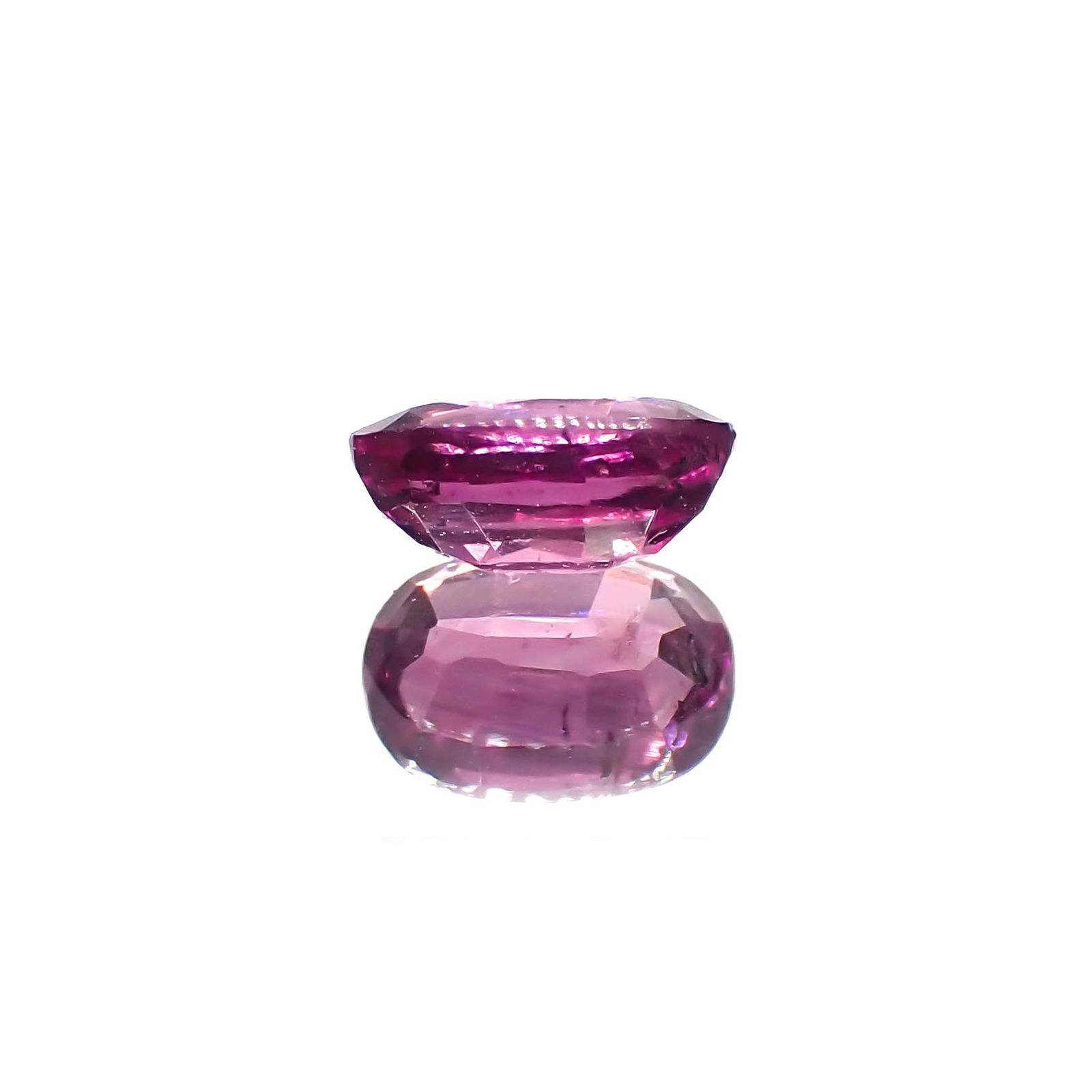 パープルサファイア パキスタン・カシミール産 0.56ct / 5.7x3.9mm前後 [251019864]