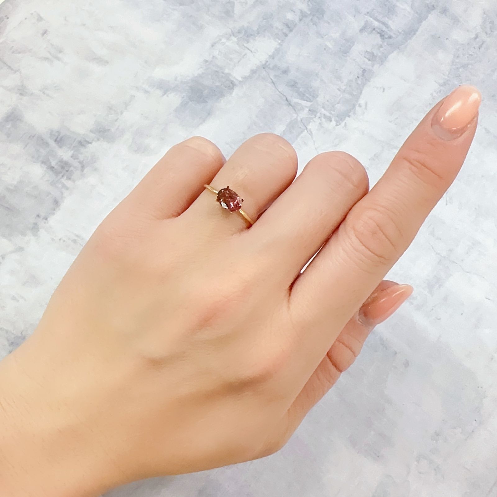 ピンクトルマリン ブラジル産 0.80ct[230220389]7.1x5mm前後