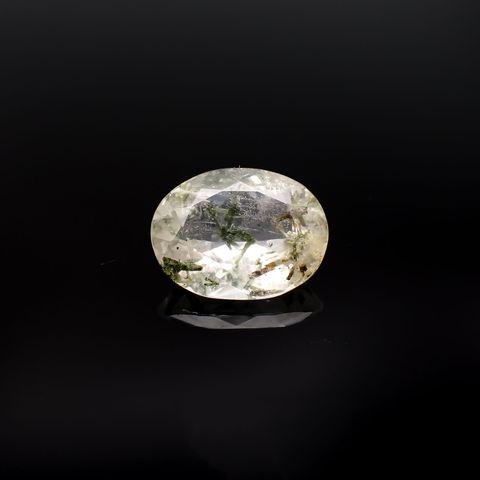 ヘデンベルジャイトインクォーツ インドネシア産 3.64ct [220917827]12.2x9.6mm前後