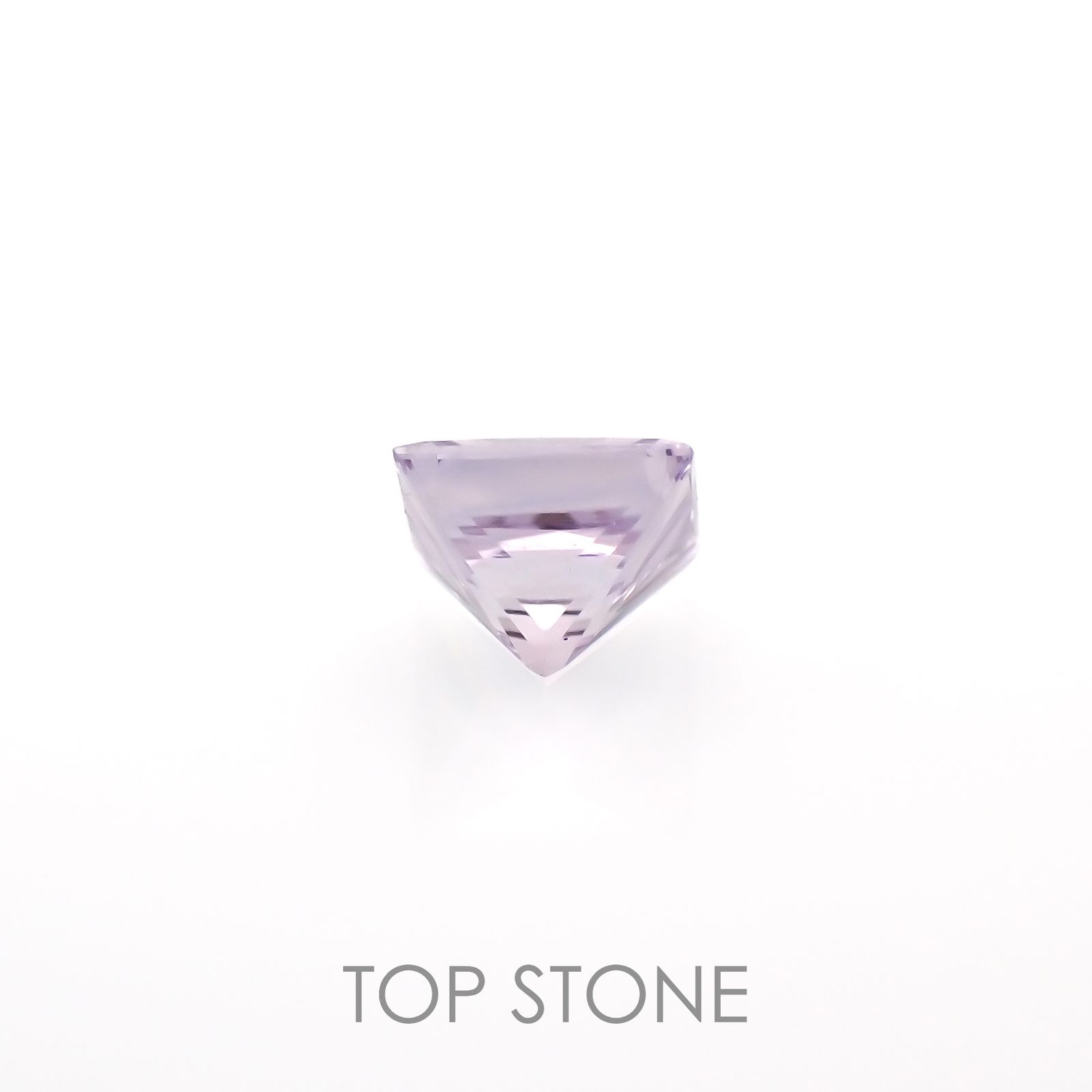 ◇プリンセスカット◇アイスラベンダーサファイア(宝石名サファイア)東アフリカ産 0.23ct 識別済[230120235]3.2x3.2mm前後