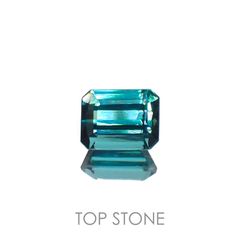 ブルートルマリン(宝石名トルマリン)アフガニスタン産 0.59ct 識別済[221219470]5.3x4.1mm前後