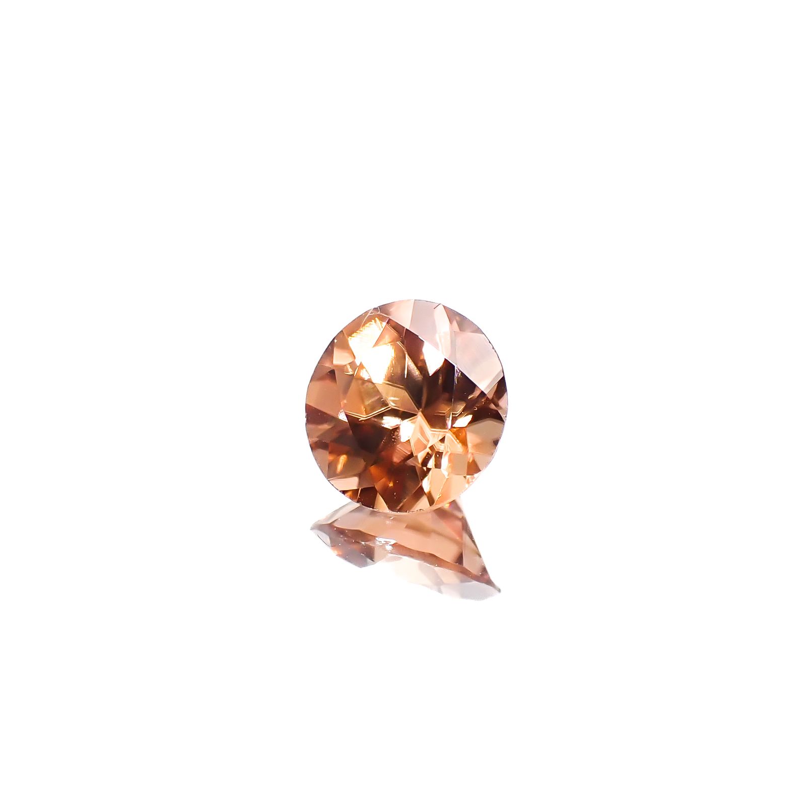 オレンジジルコン スリランカ/カンボジア産 1.82ct[240628114]7.1x7mm前後