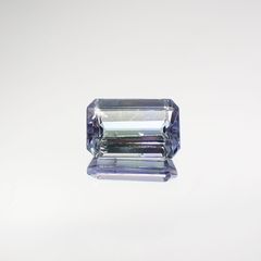 パーティカラータンザナイト(宝石名パーティカラード・ゾイサイト) タンザニア産 0.929ct ソ付(彩珠)[210711849]7×4.5mm前後