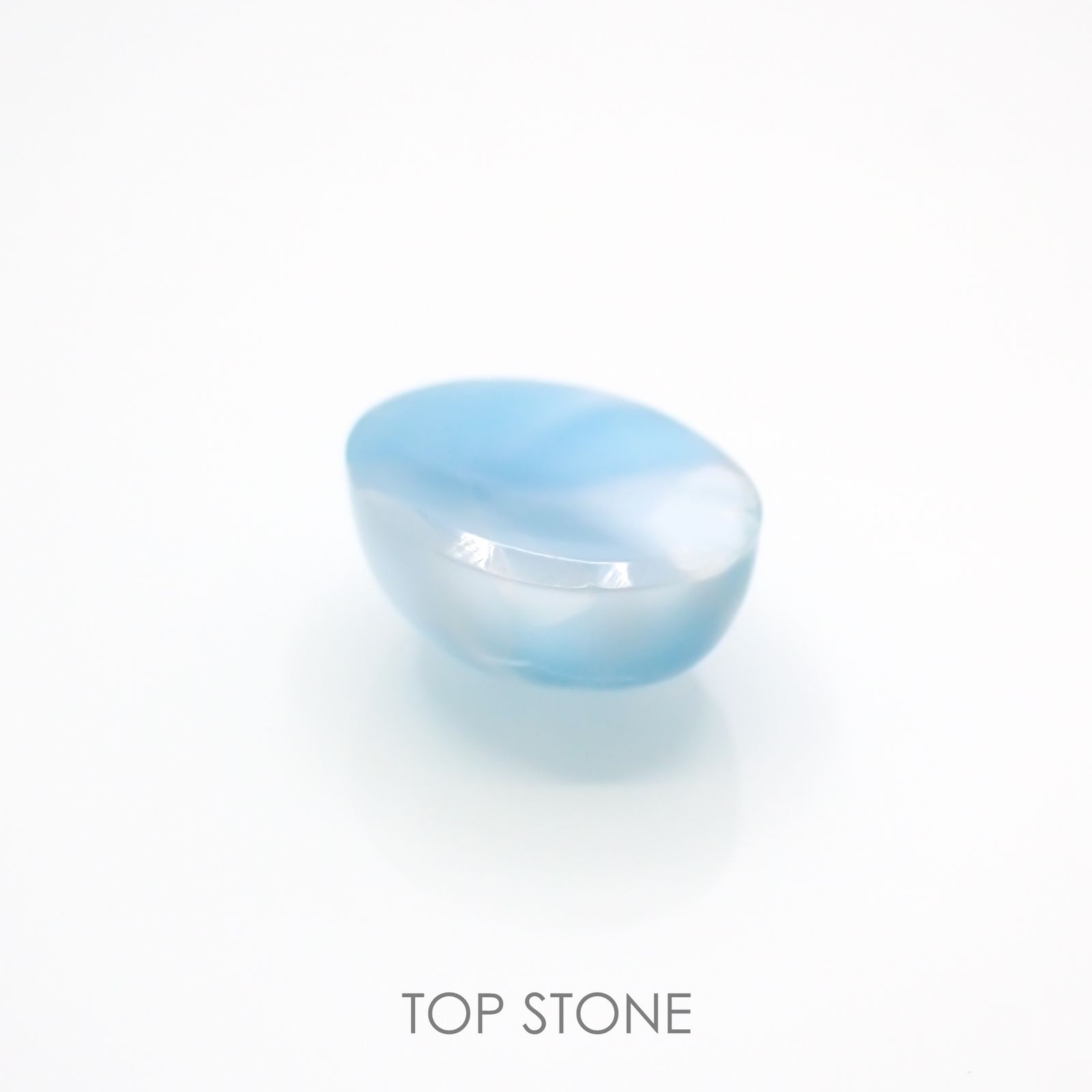 ラリマー(宝石名ブルー・ペクトライト) ドミニカ共和国産 5.65ct 識別済[211013273]11.9×10mm前後