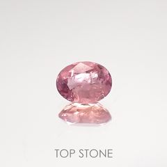 ペツォッタイト(ラズベリル)(宝石名ペツォッタイト) マダガスカル産 0.182ct ソ付(彩珠)[210711801]4×3mm前後