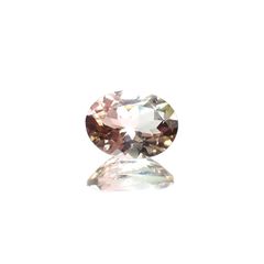パーティカラートルマリン(宝石名パーティカラード・トルマリン) コンゴ民主共和国産 1.219ct ソ付(彩珠)[211013599]8.1×6.1mm前後