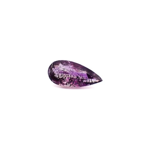アメジストエレスチャル ブラジル産 3.45ct / 16x7.6mm前後 [260933034]