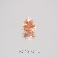 オレゴンサンストーン アメリカ産 ルース 0.41ct[20128873]5×5mm前後