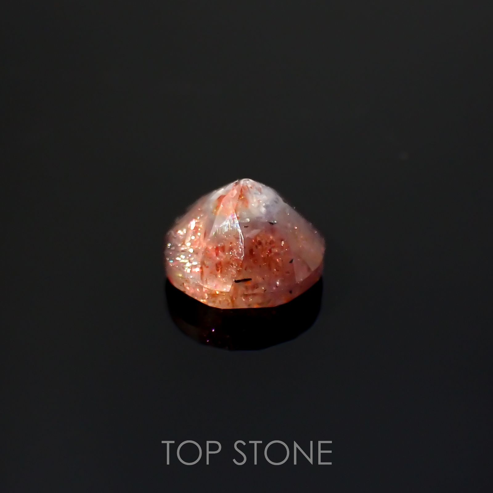ブラッドショットアイオライト インド産 1.48ct[220616723]7.4x7.3mm前後