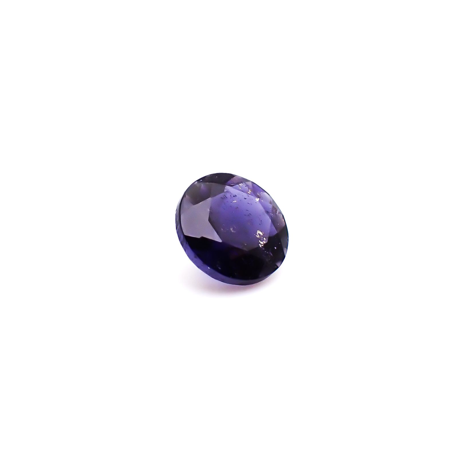 アイオライトサンストーン インド/ブラジル産 1.20ct / 7x7mm前後 [260932632]