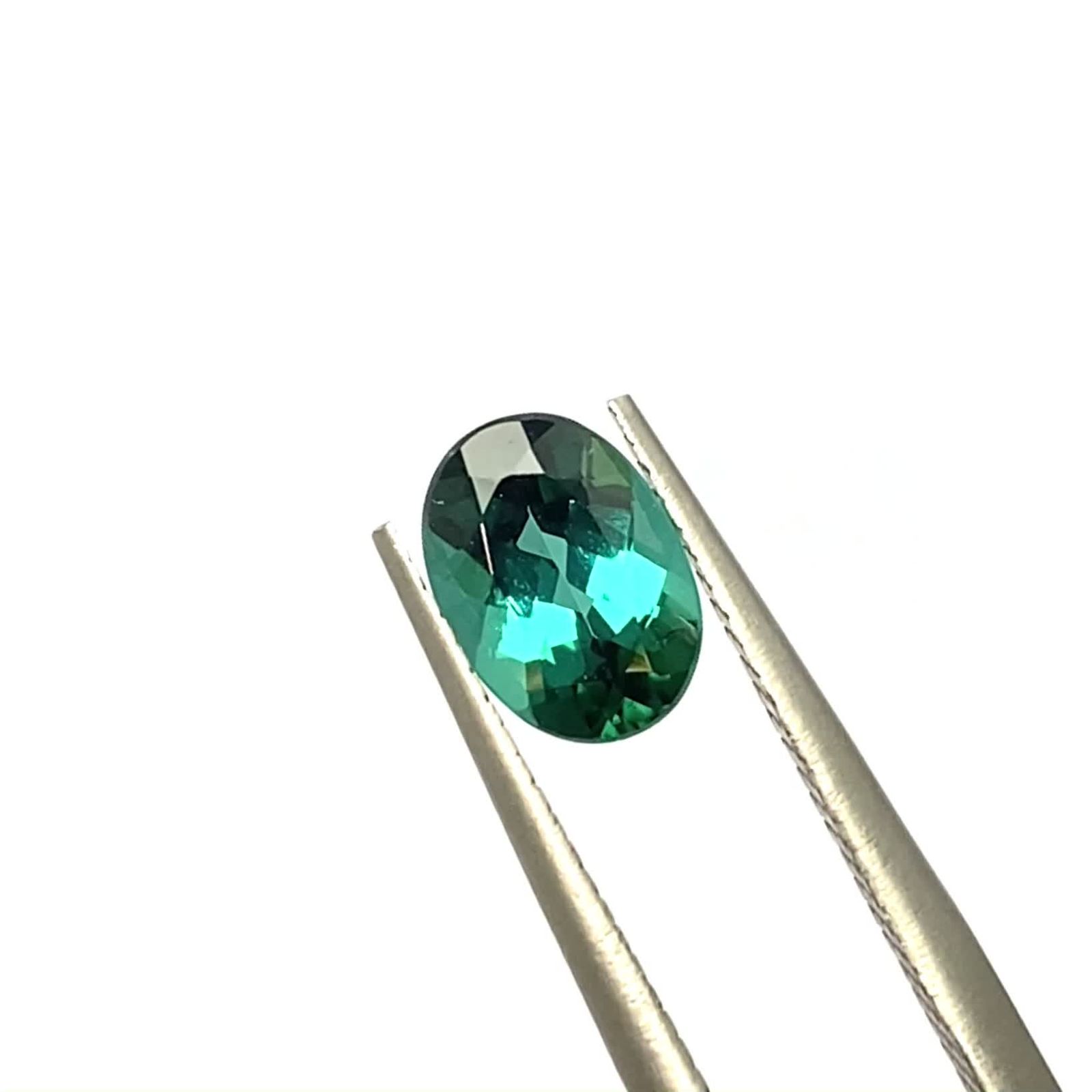 ブルーグリーントルマリン ブラジル産 1.18ct[230320974]7.9x5.7mm前後