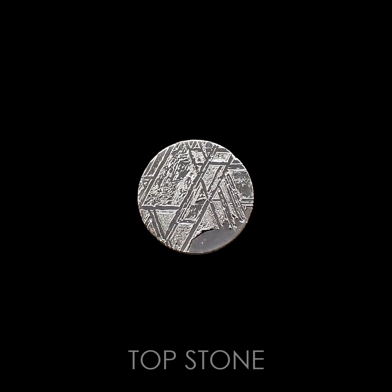 ムオニナルスタ隕石 発見地：スウェーデン 1.51ct[220115611]9.9x9.9mm前後