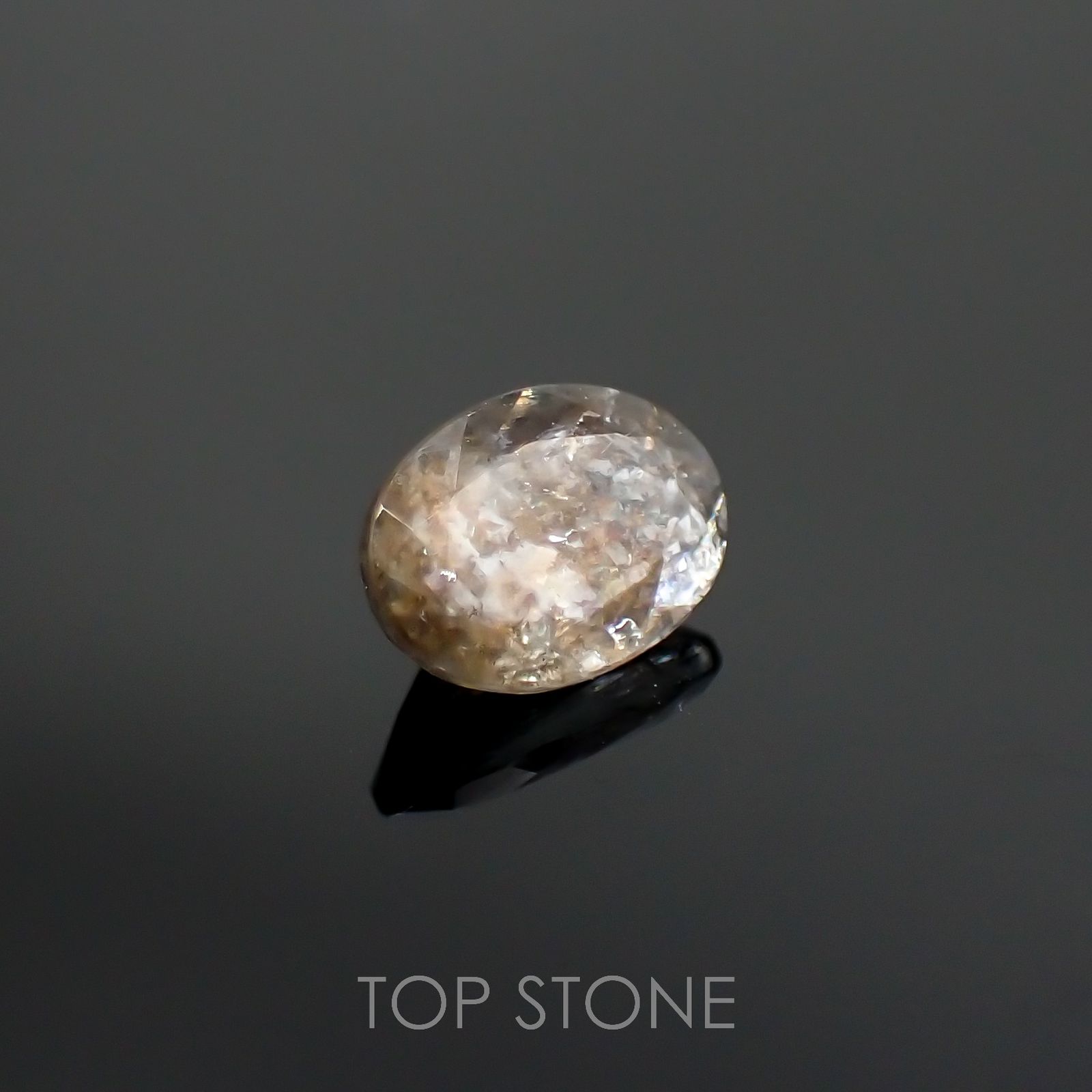 アベンチュリンアクアマリン ナイジェリア産 0.75ct[221018364]7.2x5.2mm前後