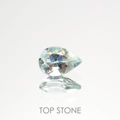 モンテブラサイト(宝石名モンテブラサイト)マダガスカル産 0.38ct 識別済[220115213]6.1x4.1mm前後