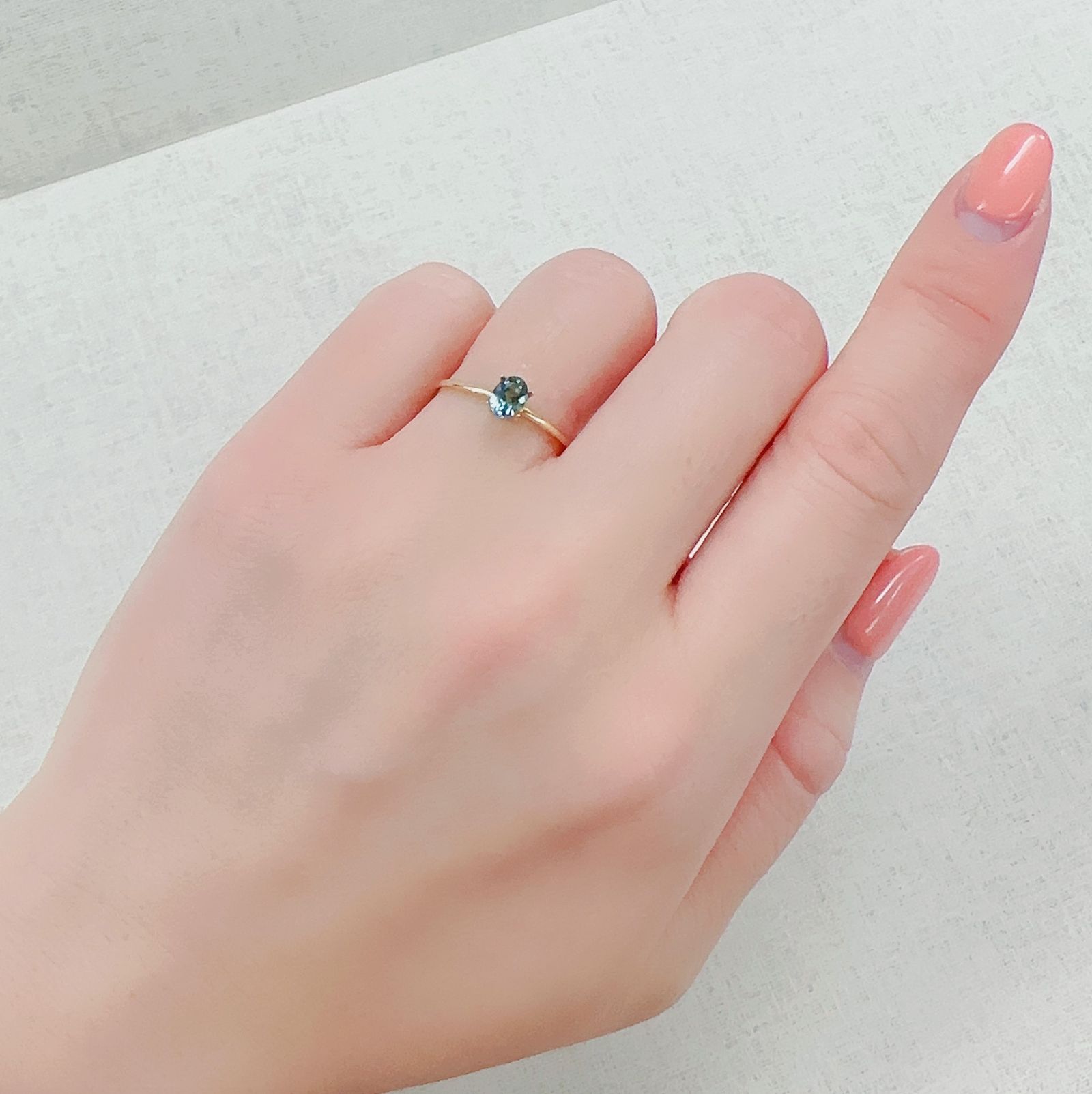 ラグーントルマリン(宝石名トルマリン)アフガニスタン産 0.33ct 識別済