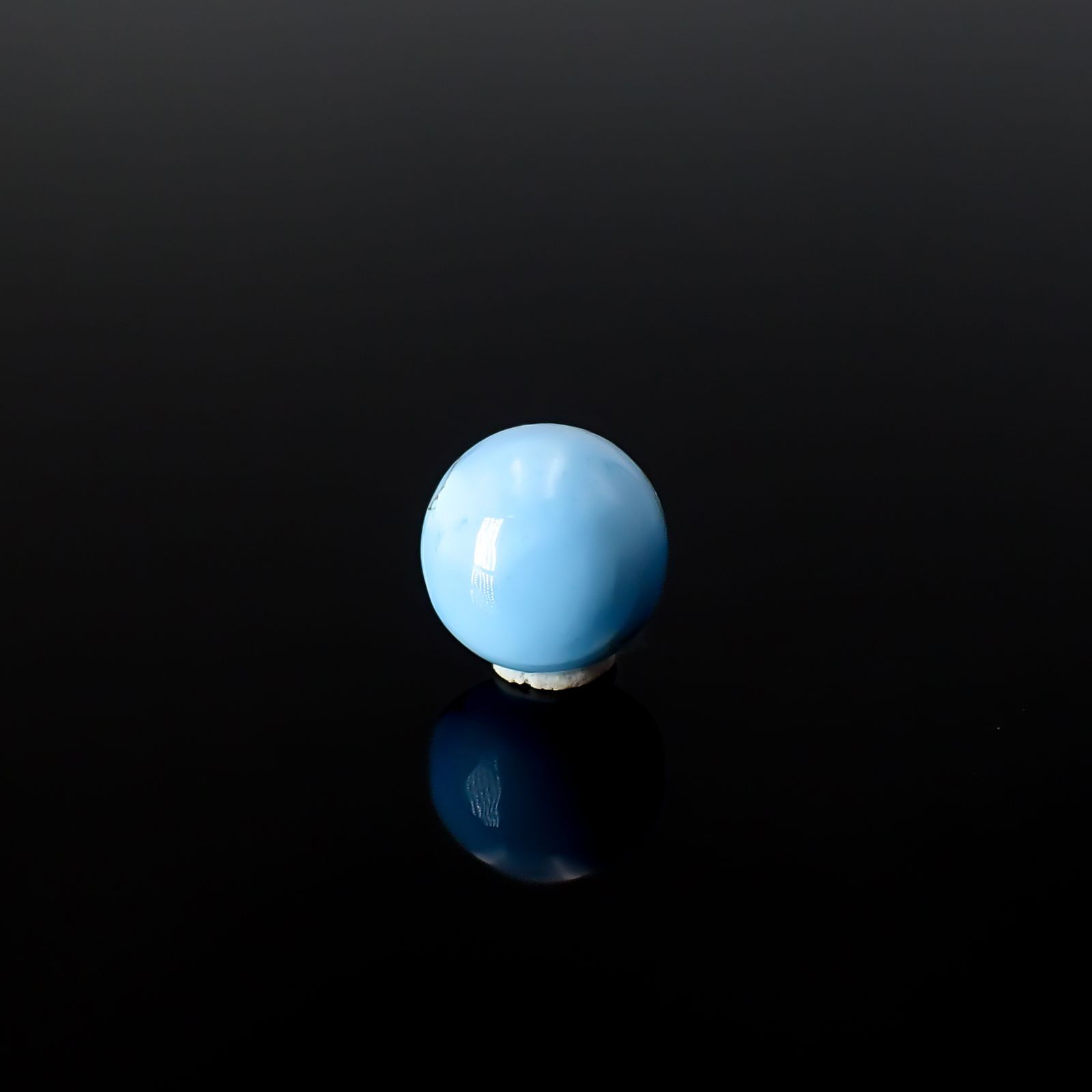 ターコイズ カザフスタン・ゴールデンヒル鉱山産 4.49ct / 10.1x10.1mm前後 [260331873]