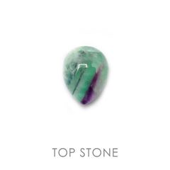 エンジェルフェザーフローライト 中国産 ルース 26.31ct[20073586]20.9×16.7mm前後