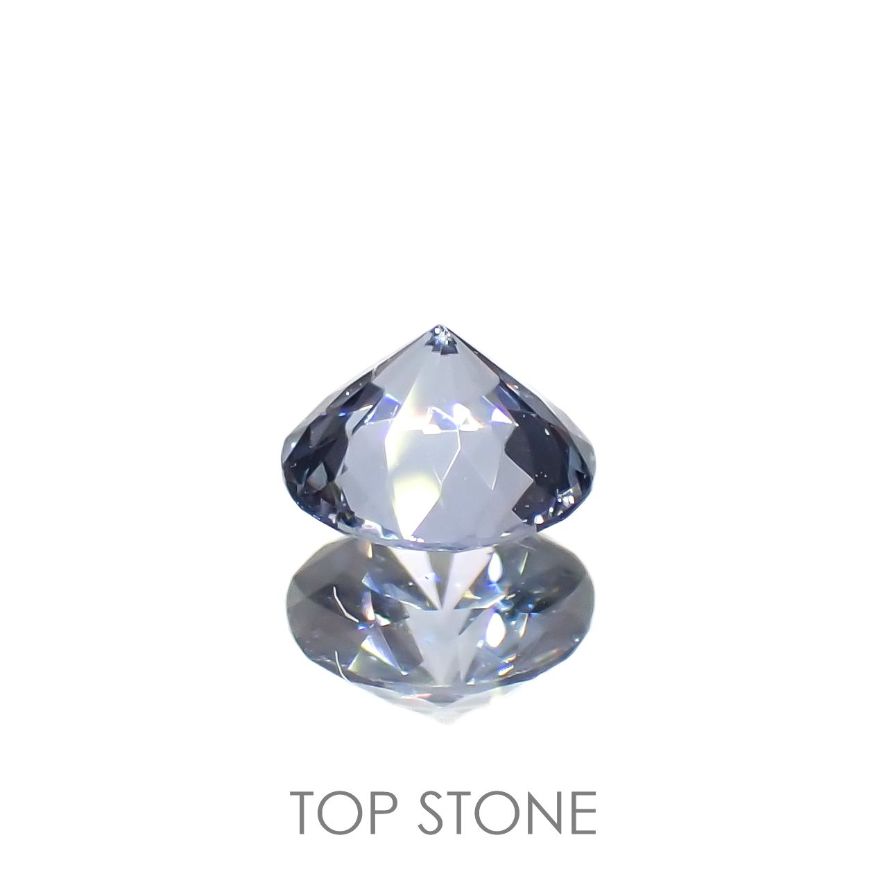 グレイッシュブルースピネル(宝石名スピネル)ビルマ/マダガスカル産 0.26ct 識別済[221219504]4x4mm前後
