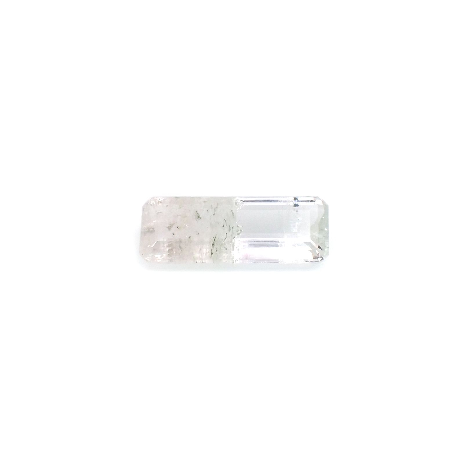 バイカラーベリル（アクアマリンモルガナイト） ブラジル産 7.50ct[231023651]22x8.2mm前後