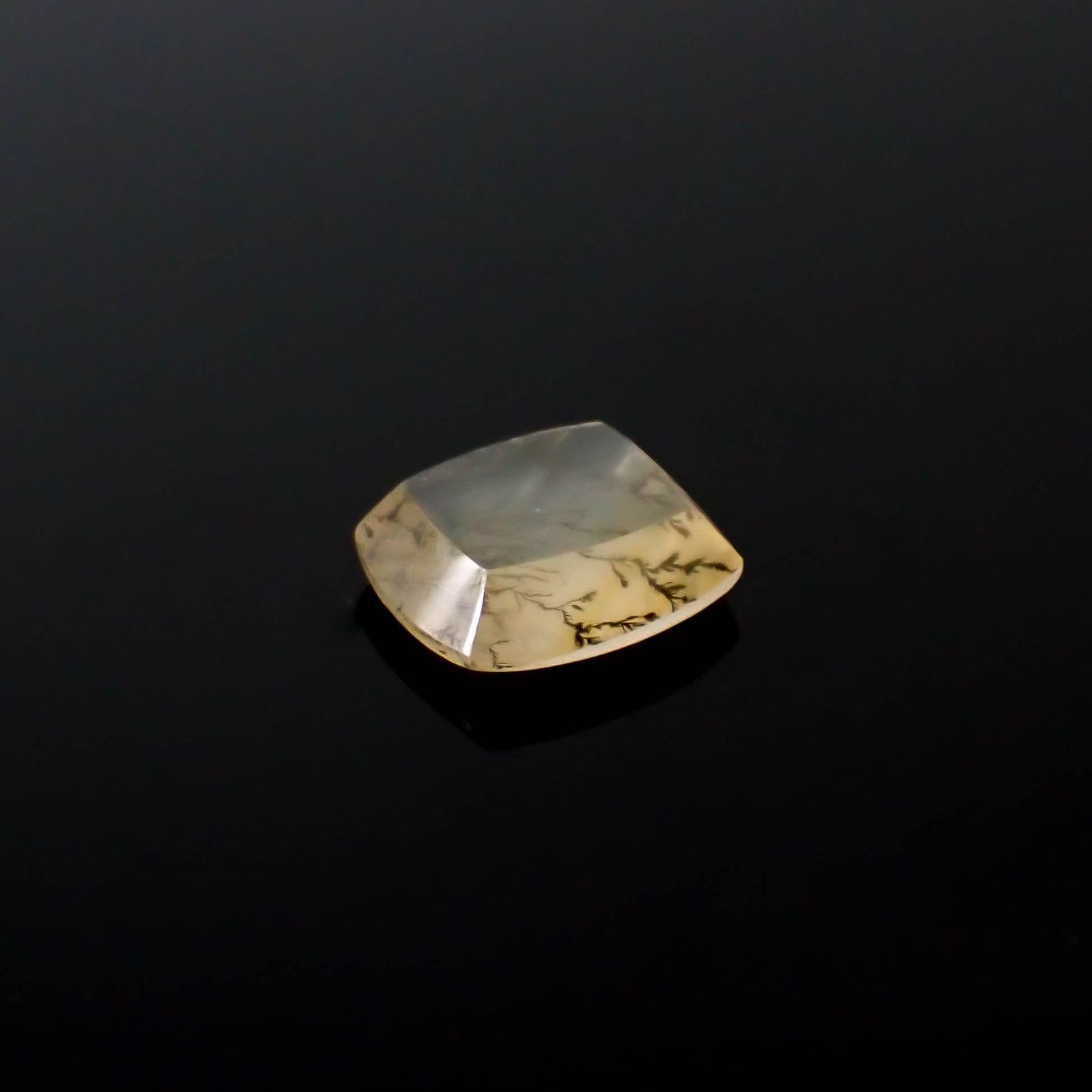 デンドリチッククォーツ ブラジル産 5.29ct [250330089]12.9x10.9mm前後