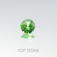 ミントガーネット ケニア産 ルース 0.25ct[20096104]4×4mm前後