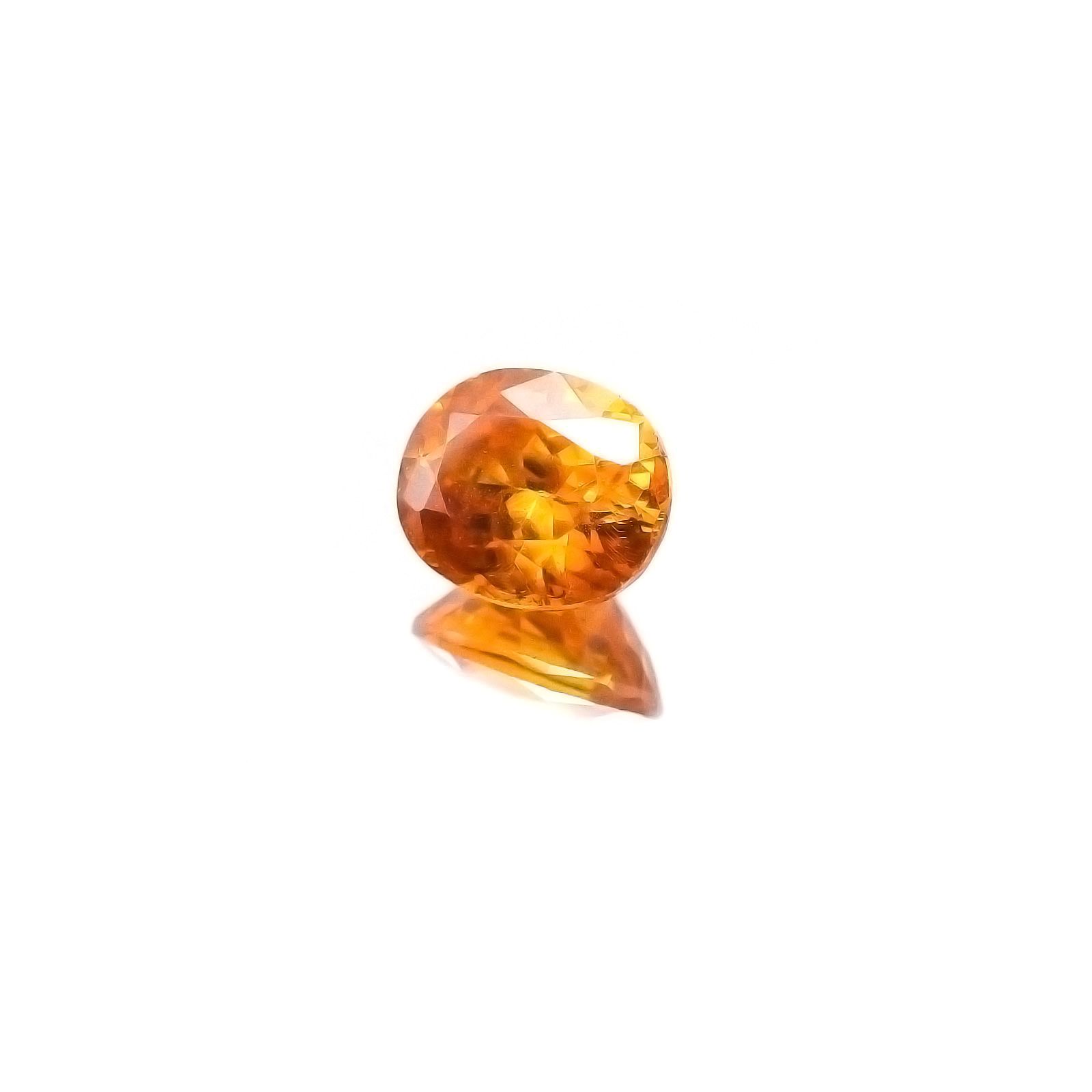 スファレライト(宝石名スファレライト)スペイン・カンタブリア カマレーニョ産 3.00ct 識別済[220717159]9x7.4mm前後