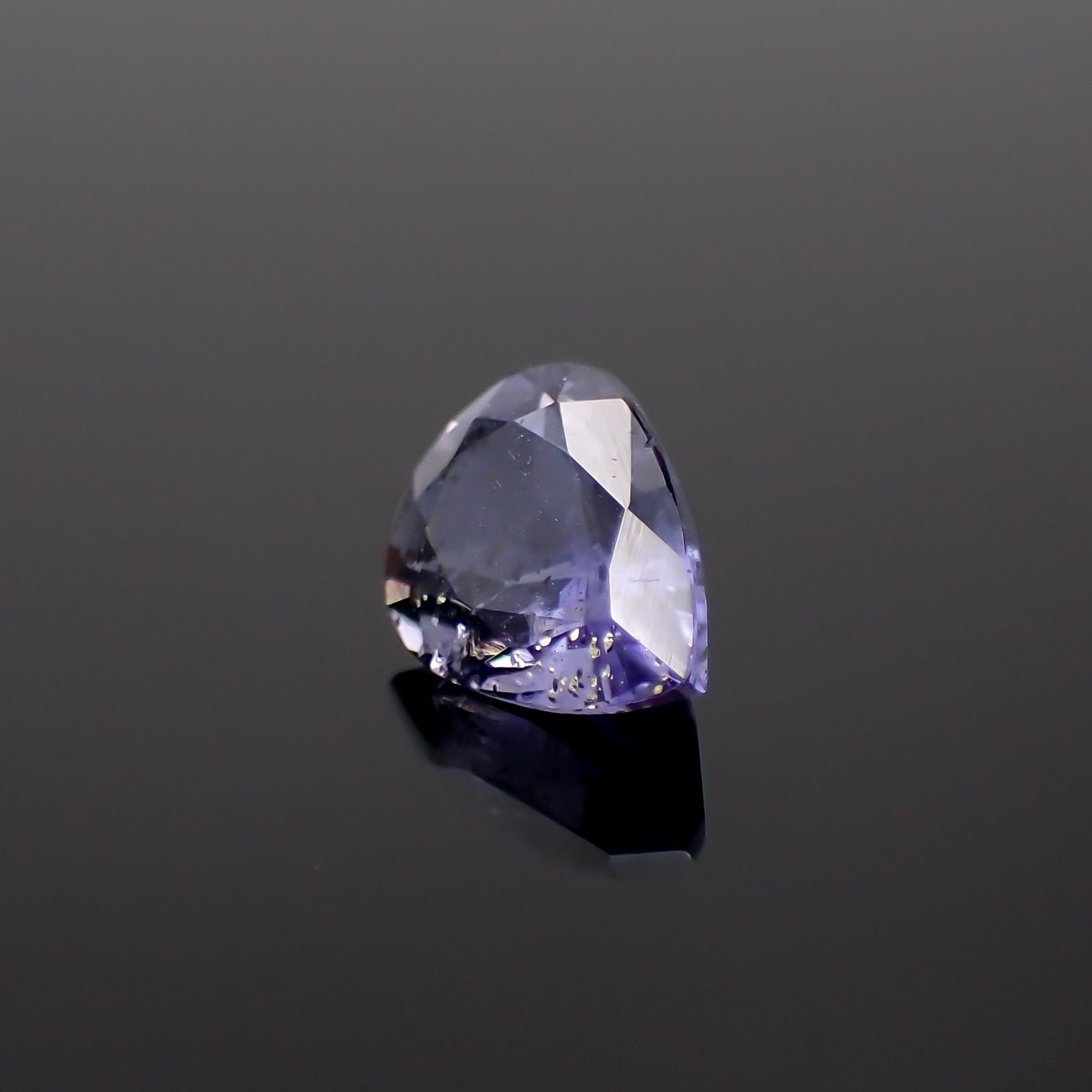 アイオライトサンストーン インド/ブラジル産 0.90ct[230923335]7.8x5.9mm前後