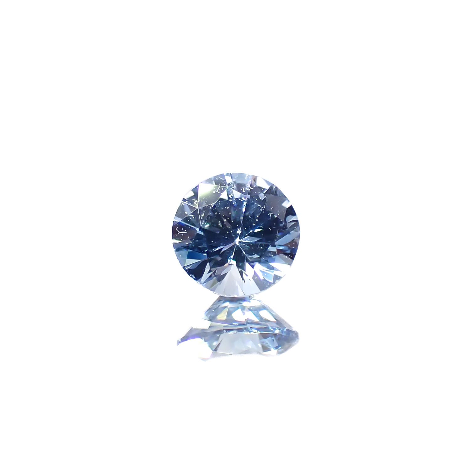 アイスブルーサファイア スリランカ産 0.19ct[240828658]3.5x3.5mm前後