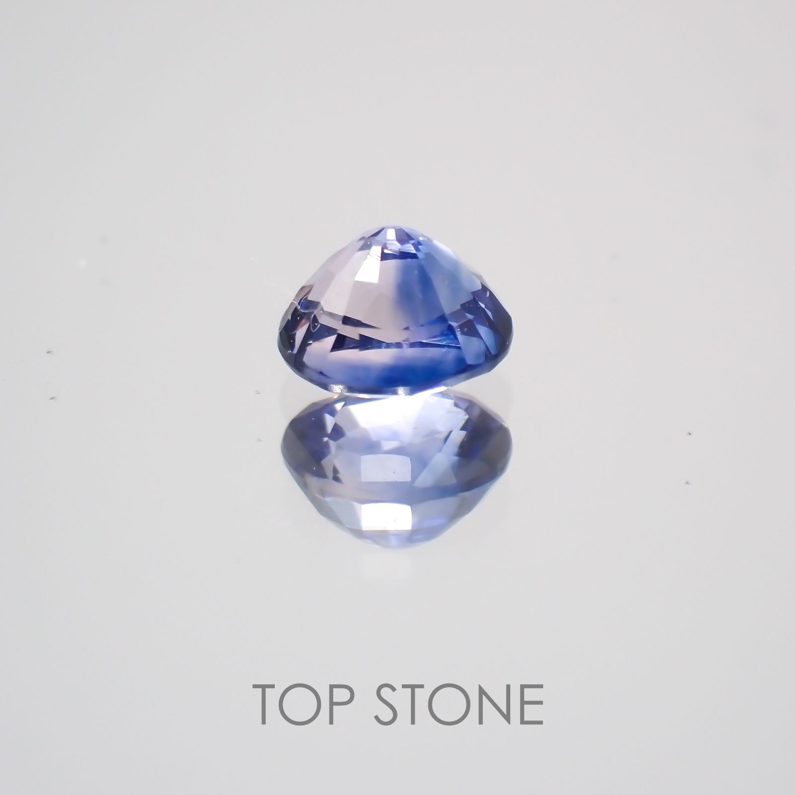 バイカラーサファイア(宝石名バイカラー・サファイア) タンザニア産 0.28ct 識別済[210410587]3.9×3.2mm前後