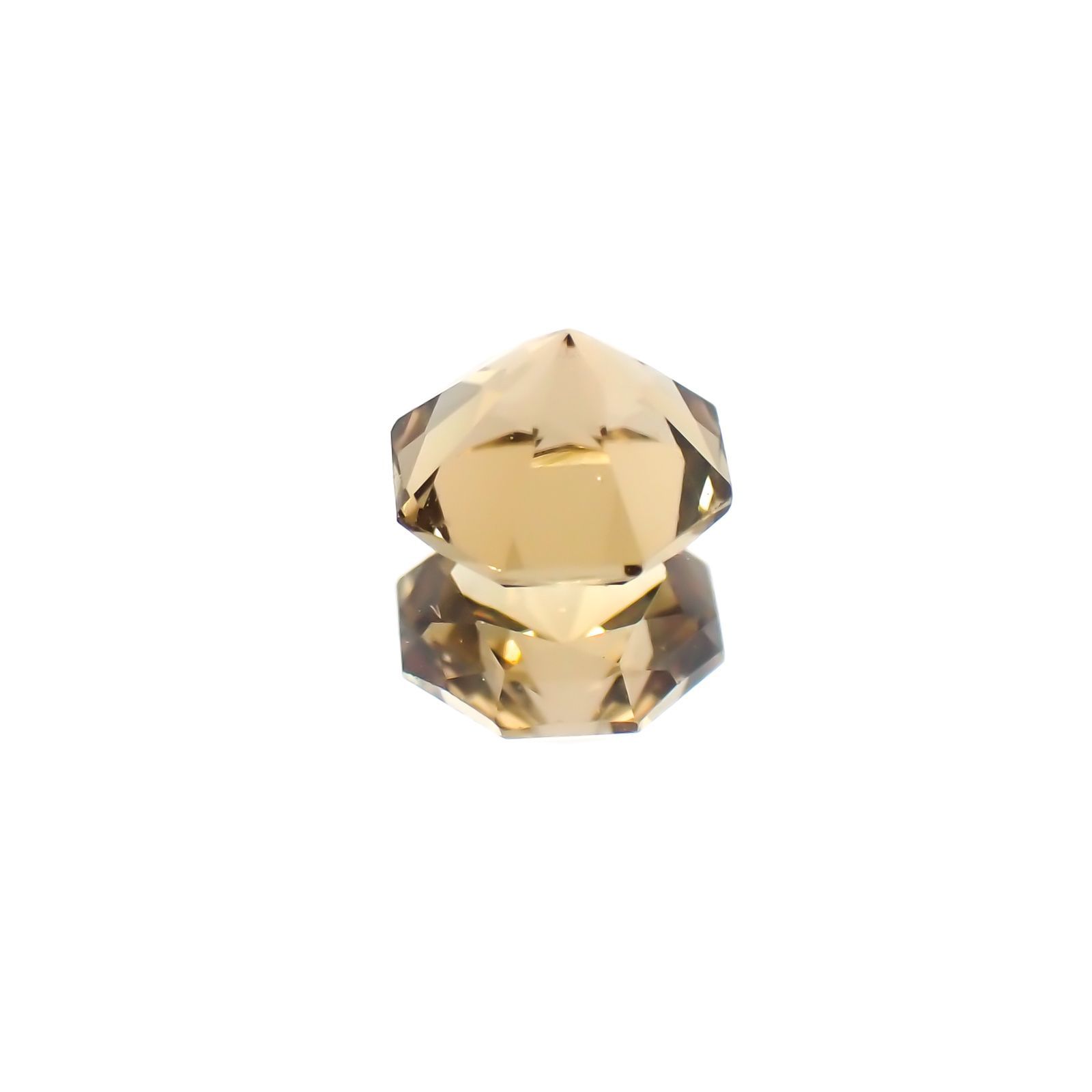 ◇オクタゴンカット◇イエロートルマリン SA(宝石名トルマリン)ブラジル産 0.55ct 識別済[231124204]5x5mm前後