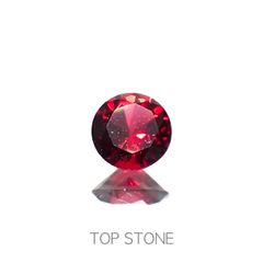 レッドスピネル ビルマ/マダガスカル産 0.18ct[230220549]3.6x3.6mm前後