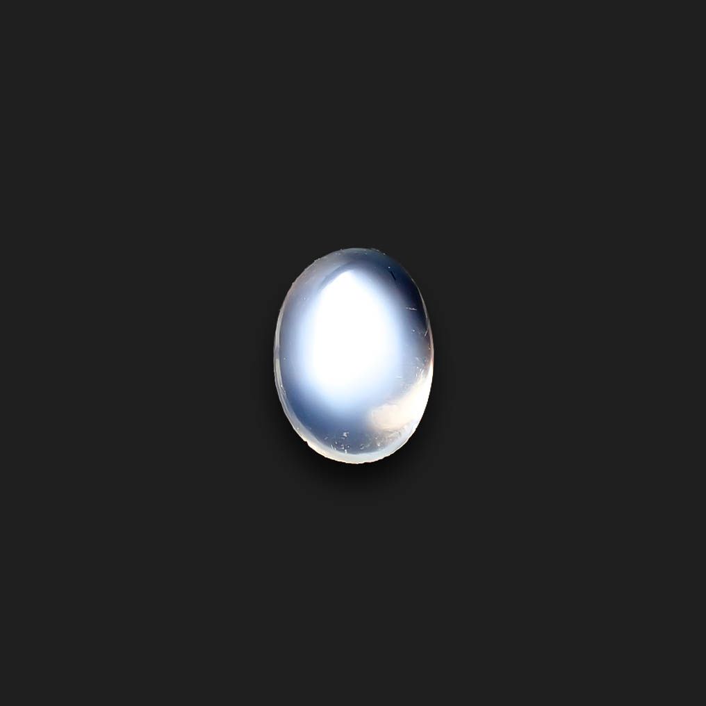 ムーンストーン(宝石名オーソクレース)インド/スリランカ産 0.94ct 識別済[240527719]7.9x5.9mm前後