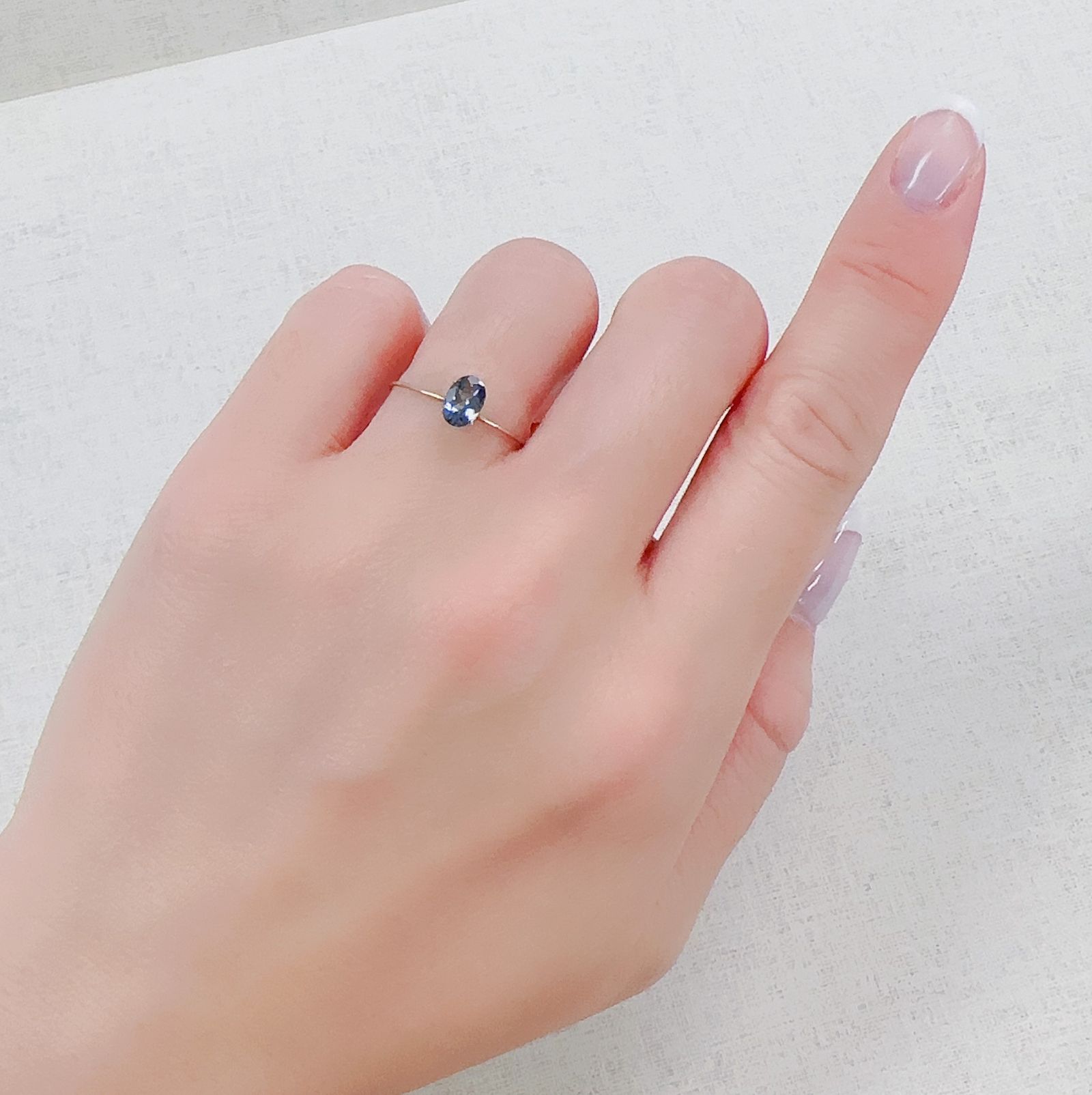 グレースピネル タンザニア産 0.48ct[230421543]5.9x4.1mm前後