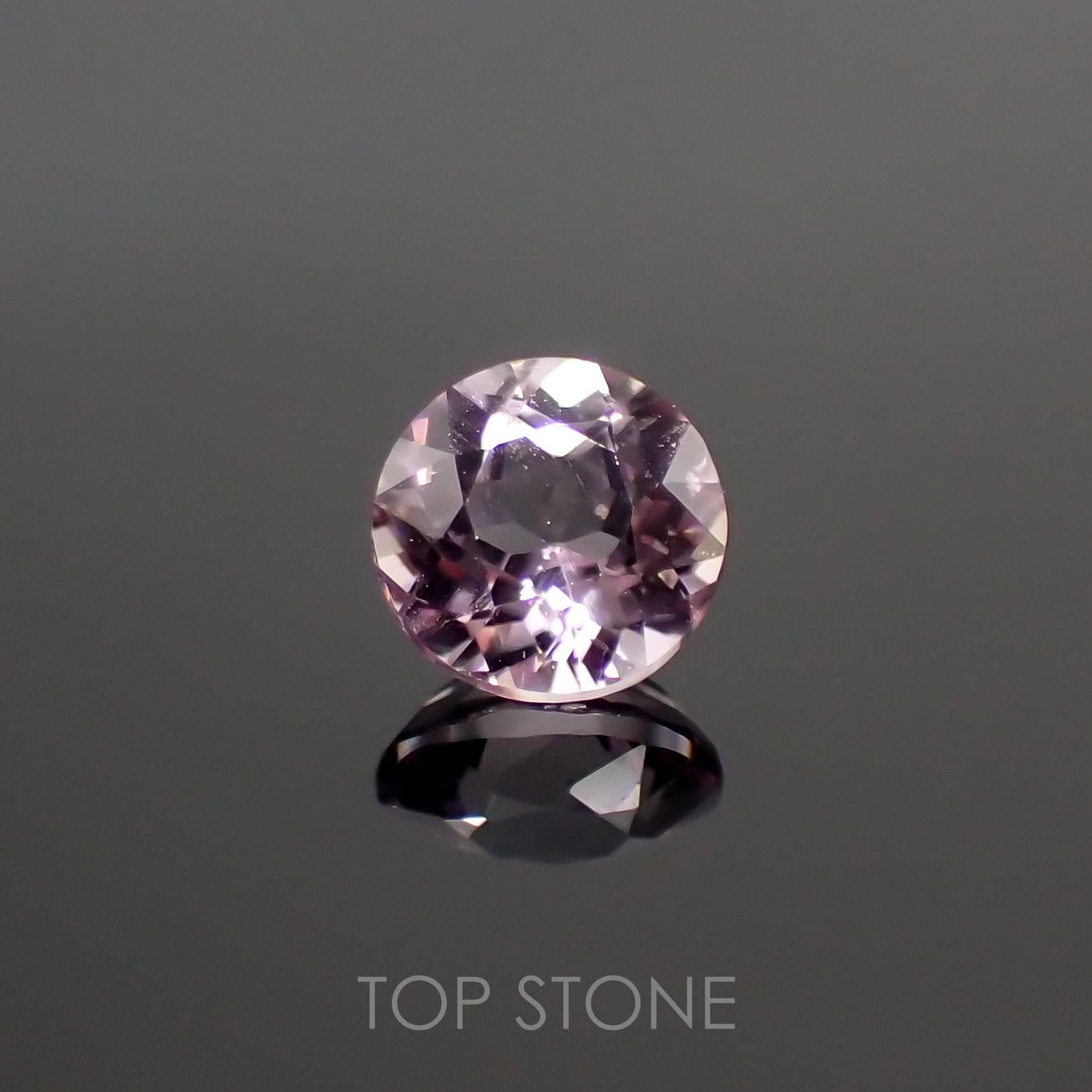 ピンクダイアスポア(宝石名ダイアスポア) アフガニスタン産 0.35ct 識別済[210912438]4.3×4.3mm前後