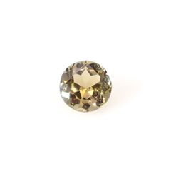 イエローゾイサイト タンザニア産 0.61ct[240427134]5.3x5.2mm前後