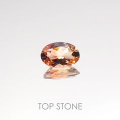 バイカラートルマリン ブラジル産 ルース 0.48ct[20117143]6.2×4.1mm前後